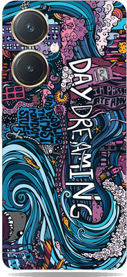 SkinoMania Vivo y27 Mobile Skin(Day-Dreaming Multicolor Mobile Skin)