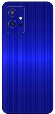 Vcare GadGets Dark Blue Brushed vivo T1 5G Mobile Skin(Dark Blue Brushed)