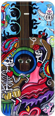 aadia ® VIVO V25 5G PRINTED VINYL WRAP DECAL LAMINATION STICKER (MATTE) Mobile Skin(Multicolor)