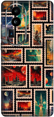 wrap craft OPPO RENO 10 PRO PLUS 5G Premium Vinyl Mobile Skin(Multicolor)