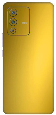 Vcare GadGets Metallic Gold Shining vivo V23 Pro 5G Mobile Skin(Metallic Gold Shining)