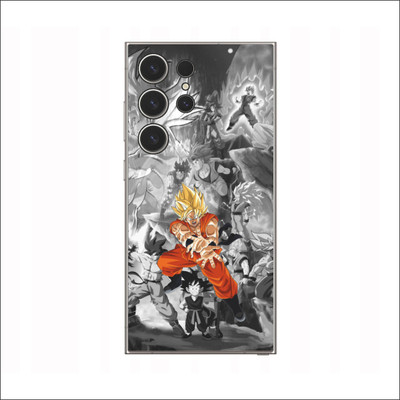 VYBE The Smart Choice galaxy s24 ultra Goku Mobile Skin Mobile Skin(Black 226)