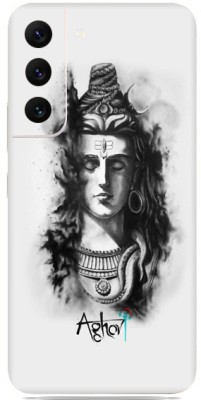 SkinoMania Samsung Galaxy S22 5g Mobile Skin(Multicolor Mahadev-Trident)