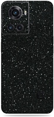 SkinoMania Oneplus 10R-5G Mobile Skin(Black Glitter)