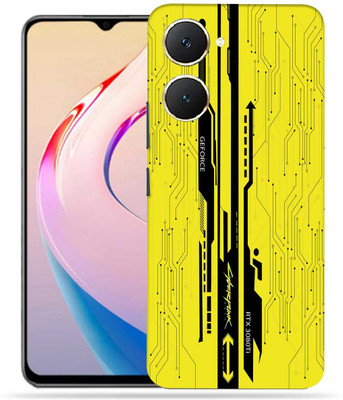 OggyBaba OggyBaba Vivo Y03 Mobile Skin(Yellow CyberPunk)