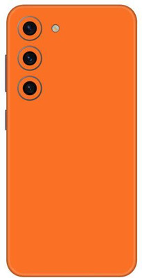 Vcare GadGets Samsung Galaxy S23 5G Mobile Skin(Orange)
