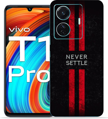 Skinex Vivo T1 pro 5g, T1 pro vivo Mobile Skin(Black Wrap With Full Cut)