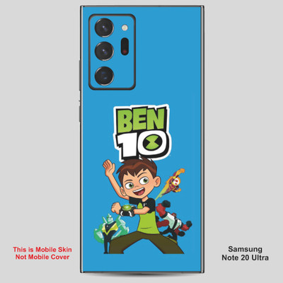 VYBE The Smart Choice Samsung Note 20 Ultra Ben 10 Embossed Mobile Skin(Curious Blue 4)