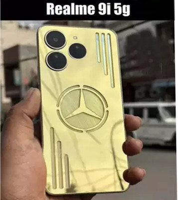 MOBIZONE REALME 9i 5G GOLD MIRROR BACK PANNEL Mobile Skin(Gold)