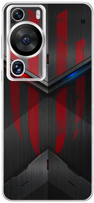 FCS Huawei P60 Pro Printed Back skin Mobile Skin(Rog White Texture)