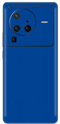 Vcare GadGets X80 Pro 5G Blue Glossy Back Side Premium Mobile Skin(Blue Glossy)