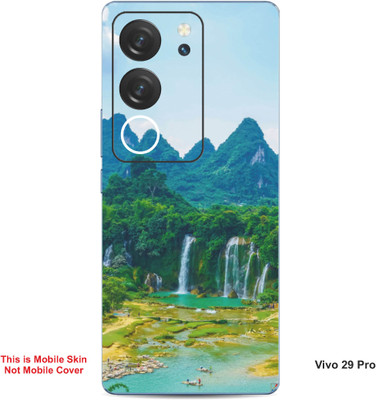 VYBE The Smart Choice Vivo 29 Pro Naturel Mobile Skin(Peacock Green 2)