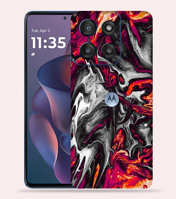 OggyBaba OggyBaba Moto G60 pro 5g Mobile Skin(Colorful Lava)