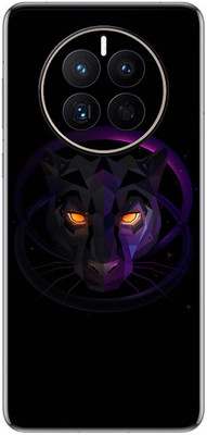 FCS Huawei Mate 50 Printed Back skin Mobile Skin(Black Penther)
