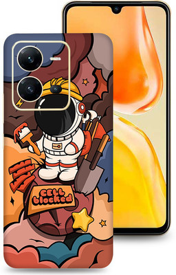 SkinoMania Vivo V25-5G Mobile Skin(Multicolor Cell Blocked)