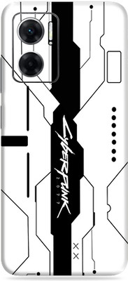 SkinoMania Redmi 11 Prime(5G) Mobile Skin(Simple White Cyber)