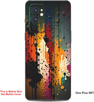 VYBE The Smart Choice One Plus 9RT Pattern Embossed Mobile Skin(Tiger Eye A7)