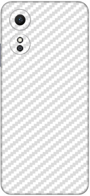 ARAYLE Oppo A17 Mobile Skin(Transparent 3D Carbon Fiber Edge To Ege)