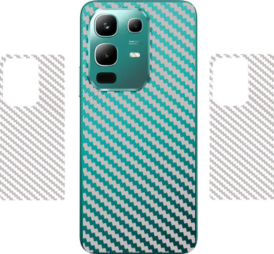 SCREENIX INFINIX NOTE 50X 5G, || 3D CARBON FIBER BACK LAMINATION || (PACK OF 2) Mobile Skin(TRANSPARENT)