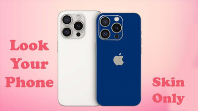 BUGGU IPHONE 16 PRO MAX Mobile Skin(Black)