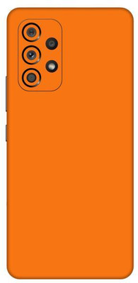 Vcare GadGets Galaxy A53 5G Mobile Skin(Orange)