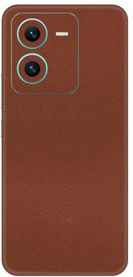 Vcare GadGets V25 5G Mobile Skin(Leather Brown)