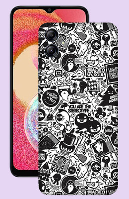 WeCre8 Skin's Samsung Galaxy A04e Mobile Skin(Doodle Art Multicolor Mobile Skin)