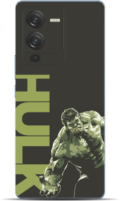 VYBE Vivo V25 Pro Hulk Mobile SKIN Mobile Skin(Reseda Green 34)