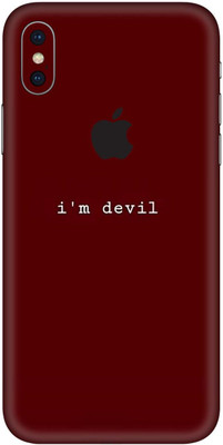 AMTHA AMTHA Apple iPhone X Mobile Skin(Multicolor)