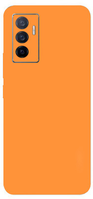 Pochanki Vivo V23e 5G, vivo v23e 5g Mobile Skin(Ultra Super Orange Matte Skin With Matte Finish.)