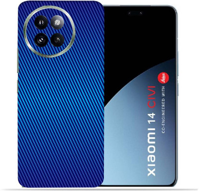 OggyBaba Xiaomi 14 Civi Mobile Skin(Blue CF)