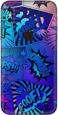 AMTHA AMTHA Apple iPhone X Mobile Skin(Multicolor)