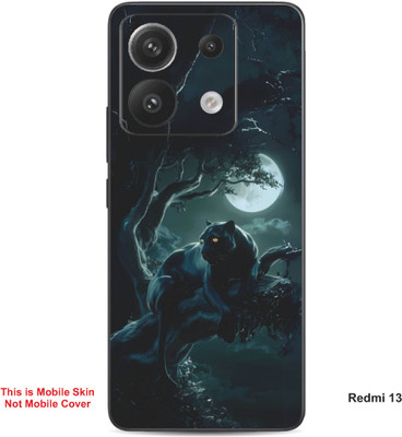 VYBE The Smart Choice Redmi 13 Black Panther Mobile Skin(Plantation 10)