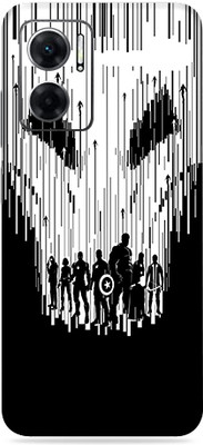 SkinoMania Redmi 11 Prime(5G) Mobile Skin(B&W Avengers)