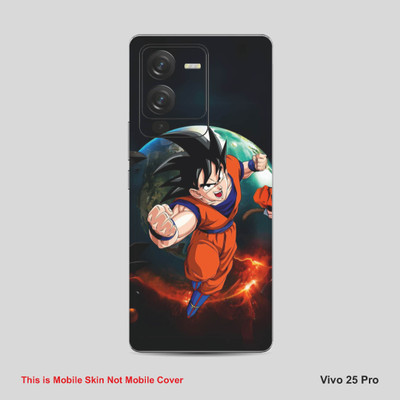 VYBE The Smart Choice Vivo V25 Pro Goku Mobile Skin Mobile Skin(Dark Jungle Green A33)