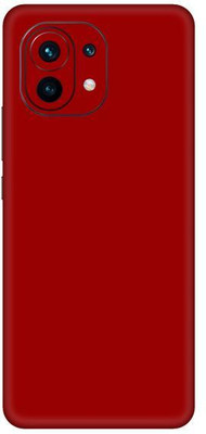 Vcare GadGets Mi 11 5G Mobile Skin(Red)