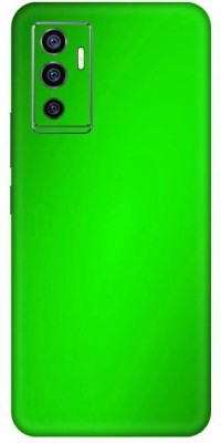 Vcare GadGets V23e 5G Mobile Skin(Metallic Green Shining)