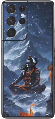 VYBE The Smart Choice galaxy s21 ultra Mahadev Mobile Skin Mobile Skin(Black 748)