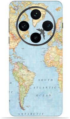 OggyBaba OggyBaba Oppo Find x8 5g Mobile Skin(Word Map)