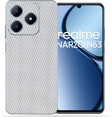 OggyBaba OggyBaba Realme Narzo N63 Mobile Skin(Silver CF)