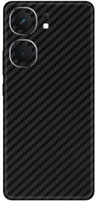 Vcare GadGets Fiber Carbon Black i QOO Neo9 Pro 5G Mobile Skin(Fiber Carbon Black)