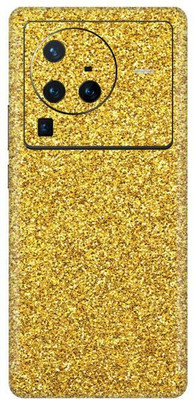 Vcare GadGets X80 Pro 5G Mobile Skin(Glitter Gold)