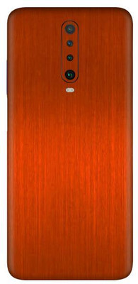 Vcare GadGets Poco X2 Mobile Skin(Orange Brushed)