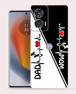 OggyBaba Motorola Edge 50 Fusion 5g Mobile Skin(Mom&Dad)
