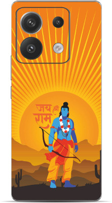 VYBE The Smart Choice Redmi 13 Shree Ram Mobile Skin Mobile Skin(Selective Yellow 21)