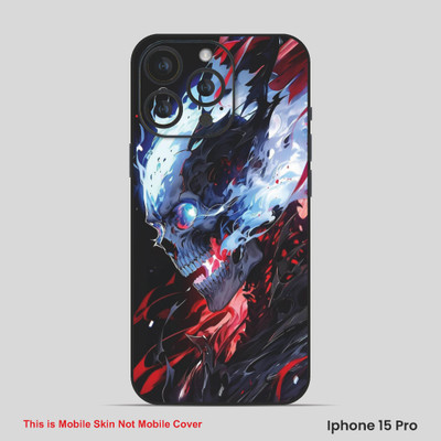 VYBE The Smart Choice iPhone 15 Pro Horror Mobile Skin(Blue Angel 9)