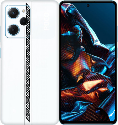 SkinoMania POCO X5 Pro 5G Mobile Skin(B&W simple-line)