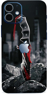 AsSkin Apple iPhone 12 Mini Mobile Skin(Killer Knife Skin With High Matte Finish)