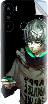 tiddler Infinix Hot 12 Pro Mobile Skin(Black)