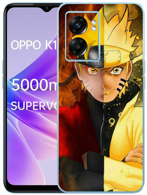 FCS OPPO K10 5G Printed Back skin Mobile Skin(Naruto Uzumaki Skin)